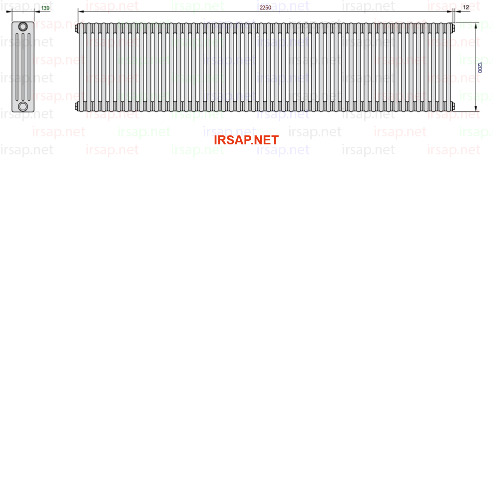 Радиатор IRSAP Tesi 41200/50 T23 CL 01